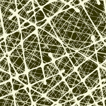 Vector seamless pattern. Modern stylish 3d texture of mesh.のイラスト素材