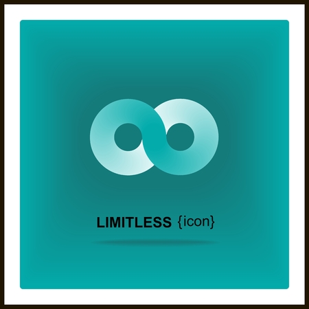 Limitless symbol iconのイラスト素材