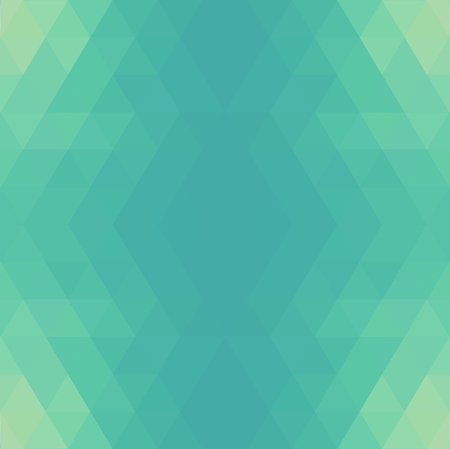 Seamless Green abstract geometrical backgroundのイラスト素材