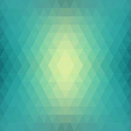 Seamless Green abstract geometrical backgroundのイラスト素材