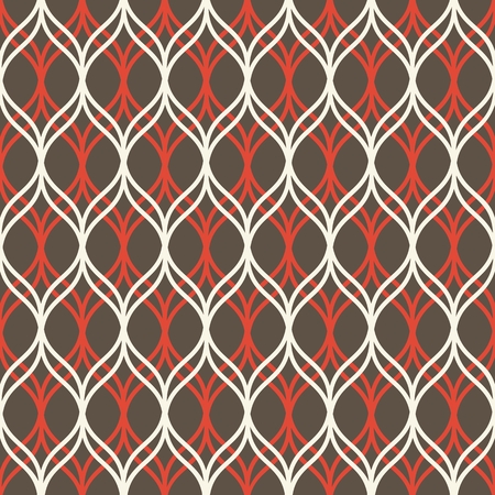 Retro abstract seamless patternのイラスト素材