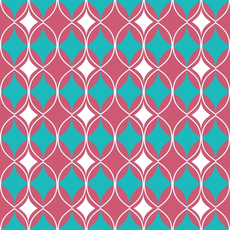 Retro abstract seamless patternのイラスト素材