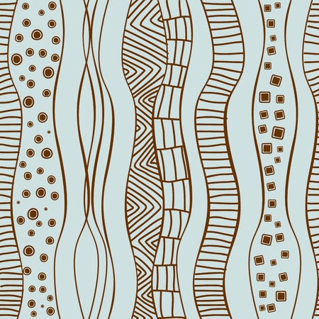 Abstract ethnic seamless patternのイラスト素材