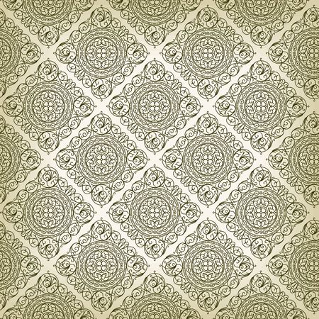 Vintage Art Deco style seamless pattern textureのイラスト素材