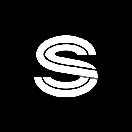 Capital letter S.のイラスト素材