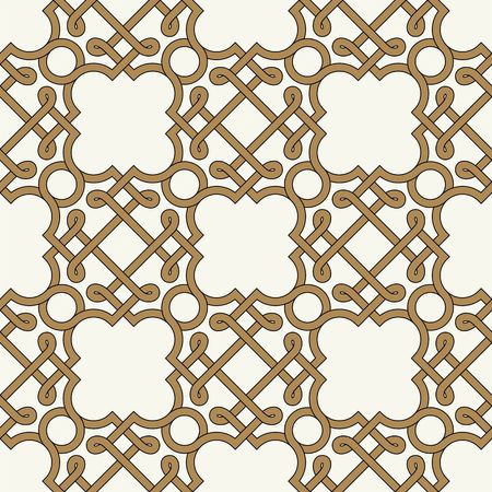 Gorgeous seamless pattern from tiles and border. Moroccan, Portuguese, Mexican, Arabic, Azulejo ornaments. Can be used for wallpaper, pattern fills, web page background,surface texturesのイラスト素材