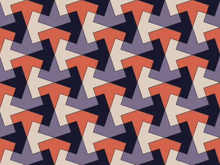 Modern seamless pattern in the style of Neoplasticism, Bauhaus, Mondrian. Perfect for interior...