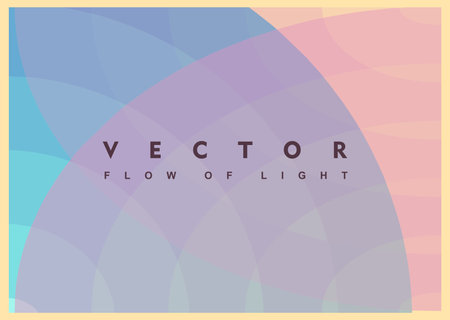 Abstract wavy background with dynamic effect. Modern screen design for mobile app and web. 3d vector illustration for brochure, banner, flyer or presentation.のイラスト素材