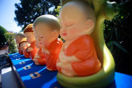 cute buddhismの写真素材