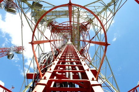 Telecommunication towerの写真素材