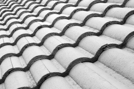 roof tiles backgroundの写真素材