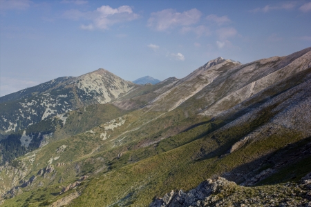 High mountain landscapeの写真素材