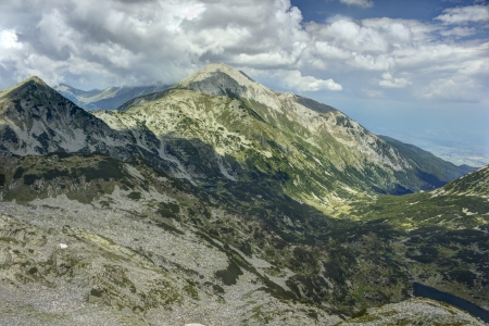 High mountain landscapeの写真素材