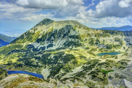 High mountain landscapeの写真素材