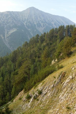 High mountain landscapeの写真素材