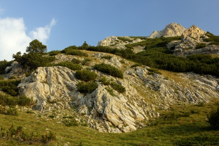 High mountain landscapeの写真素材