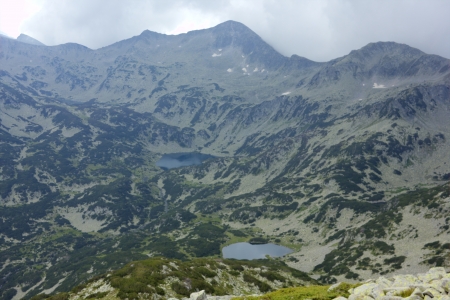 High mountain landscapeの写真素材