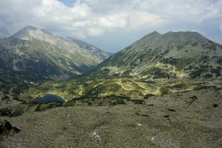 High mountain landscapeの写真素材