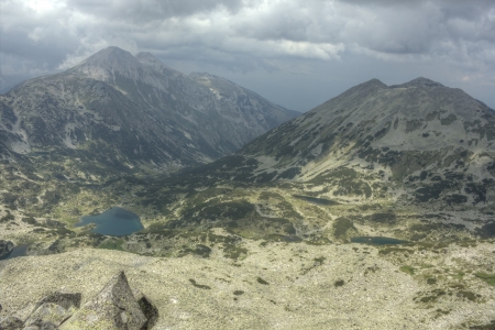High mountain landscapeの写真素材