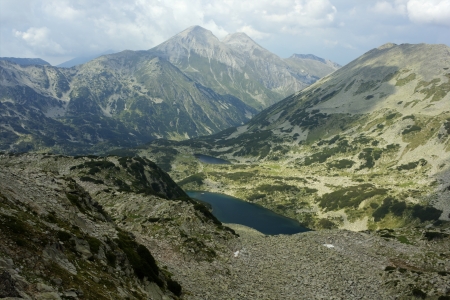 High mountain landscapeの写真素材