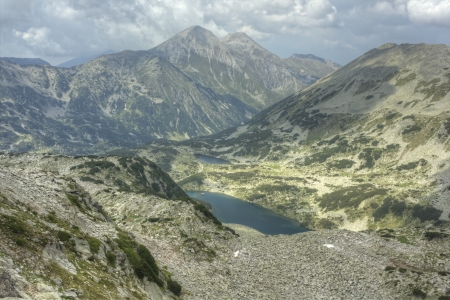 High mountain landscapeの写真素材