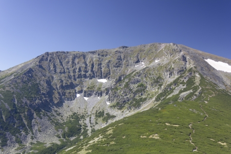 High mountain landscapeの写真素材