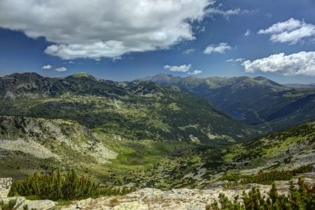 High mountain landscapeの写真素材