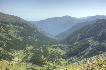 High mountain landscapeの写真素材