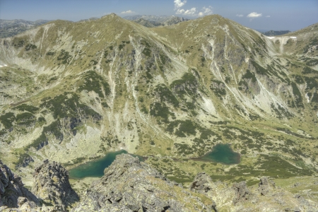High mountain landscapeの写真素材
