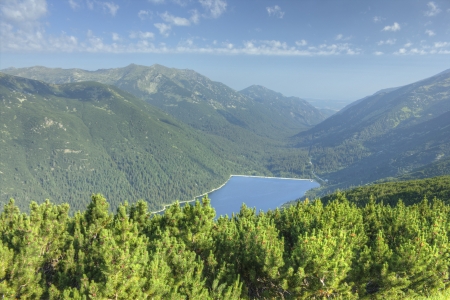 High mountain landscapeの写真素材