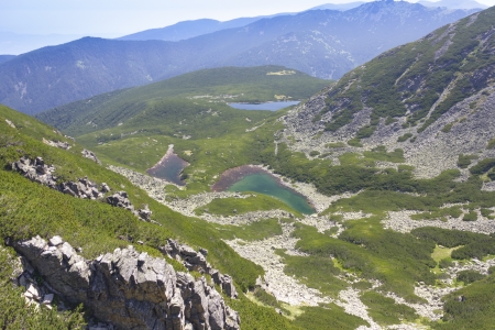 High mountain landscapeの写真素材