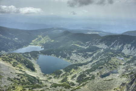 High mountain landscapeの写真素材