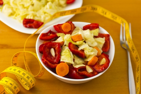 Vegetarian food for healthy lifeの写真素材