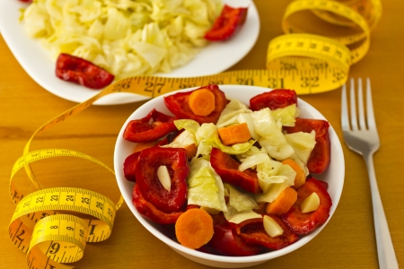 Vegetarian food for healthy lifeの写真素材