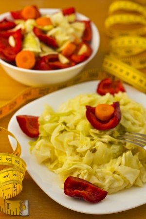 Vegetarian food for healthy lifeの写真素材