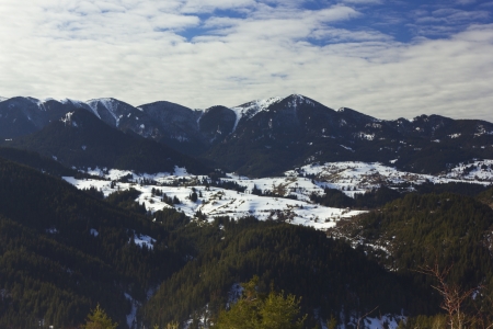 High mountain landscapeの写真素材