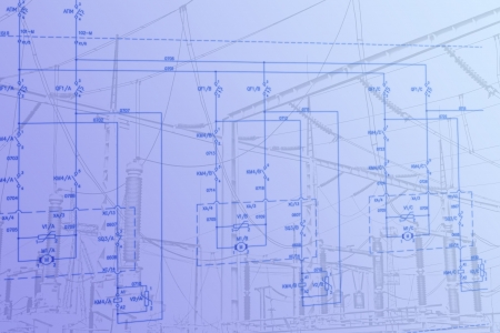 Engineering scheme of automation devicesの写真素材