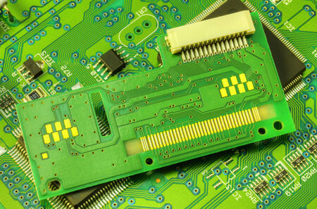 Electronic circuit boardの写真素材