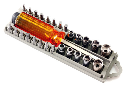 Mechanical bit tool setの写真素材