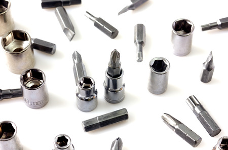 Mechanical bit tool setの写真素材