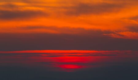 Colorful sunset