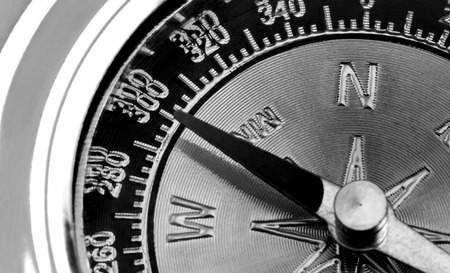 Compass closeupの写真素材