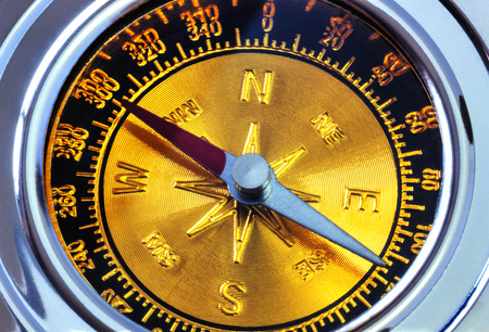 Compass closeupの写真素材