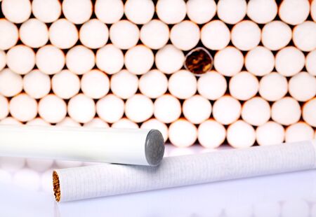 Electronic cigarette backgroundの写真素材