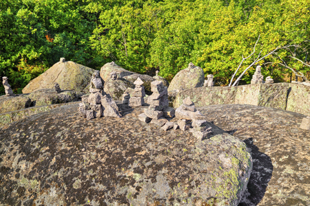Beautiful stone figuresの写真素材