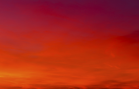 Beautiful sunset with colorful clouds on the sky