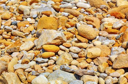 Colorful stone backgroundの写真素材