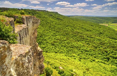 Beautiful summer landscape in the mountain rangeの写真素材