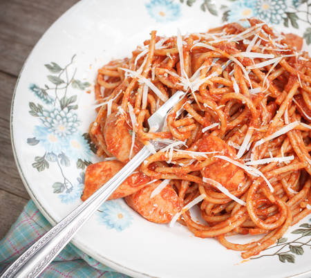 spaghettiの写真素材