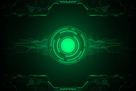 Vector abstract background technology innovation of the future.のイラスト素材